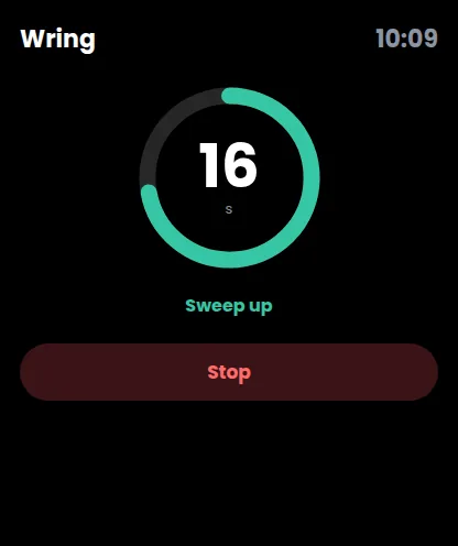 Wring يشغّل دورة على Apple Watch